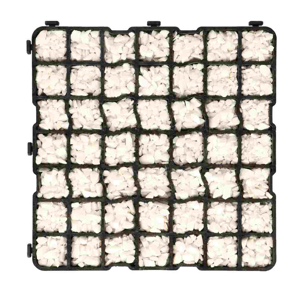 Eco R40 Pro - Set 60m2 - Rejilla de césped para pavimento de losa de césped tipo panal
