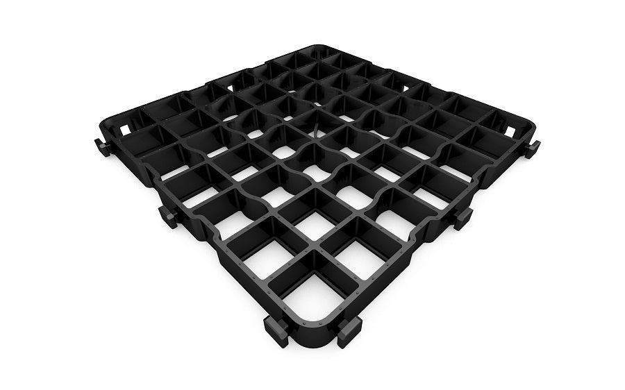 Eco R40 Pro - Set 60m2 - Rejilla de césped para pavimento de losa de césped tipo panal