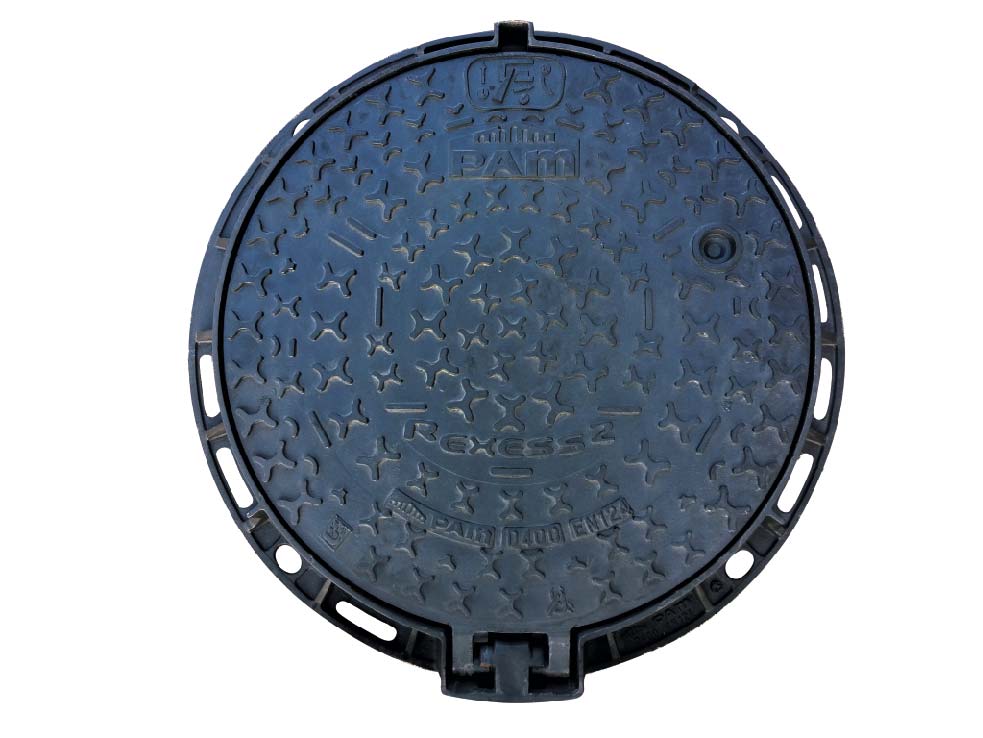 Tapa de registro REXESS 2 - PAM Ø 785mm - Fundición dúctil