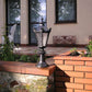 Schinkel Path Light I SMALL – Lámpara de hierro fundido, altura 67 cm, cabezal pequeño, color negro, iluminación exterior