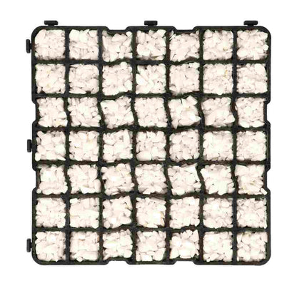 Eco R40 Pro - Set 60m2 - Rejilla de césped para pavimento de losa de césped tipo panal 