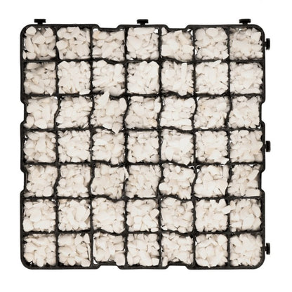 Eco R50 - Set 48m2 rejilla de césped pavimento losa césped panal suelo panal 
