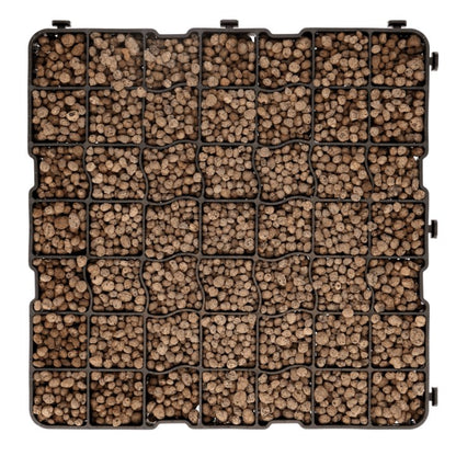 Eco R50 - Set 48m2 rejilla de césped pavimento losa césped panal suelo panal 
