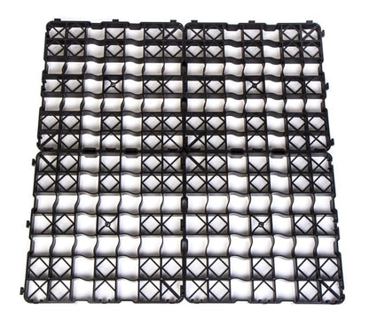 Eco R50 - Set 48m2 rejilla de césped pavimento losa césped panal suelo panal 