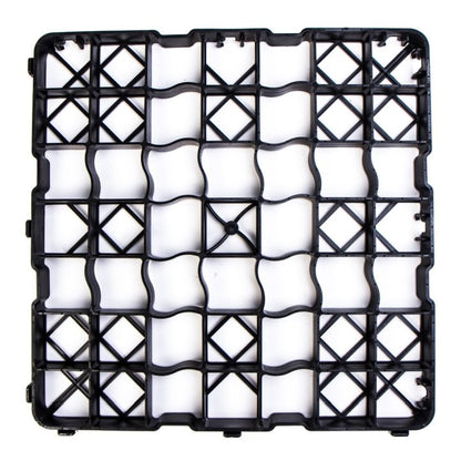 Eco R50 - Set 48m2 rejilla de césped pavimento losa césped panal suelo panal 