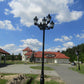 Farola de calle GI 5x cabezal H - 4600mm