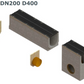 1m. set Schwerlastrinne Betonrinne DN200 26x26cm + Gussrost D400