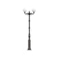 Farola de calle GI 2x BALL H- 3000 mm
