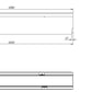 1m. set Beton Entwässerungsrinne C250 14x18 cm inkl. Gussrost & Kantenschutz C250