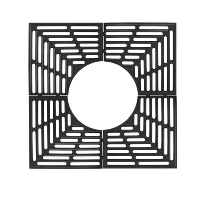 Rejilla de protección para árboles 150x150 cm ⌀ 70cm