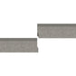 1m. set Entwässerungsrinnen Betonrinne C250 14x15 cm inkl. Gussrost & Kantenschutz C2500